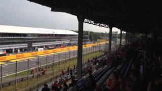 The view from Grandstand 26 Right Lateral at Monza 2014 Italian Formula 1 Grand Prix [upl. by Loredana405]