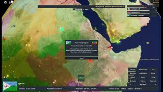 Part 2 of Forming the Sultanate of Ifat Roblox Rise of Nations [upl. by Nautna]