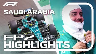 FP2 Highlights  2024 Saudi Arabian Grand Prix [upl. by Eedeed]