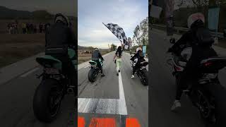 Can a Girl Really Beat the Boys in Drag Racing with a Bmw S1000RR [upl. by Doti]