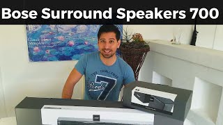 ☑️Soundbar Speakers Bose surround soundbar Speakers 700 review [upl. by Anauj373]