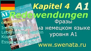 deutschkurs A1 Essen und TrinkenЕда и напиткиСлова и выражения [upl. by Oivaf]