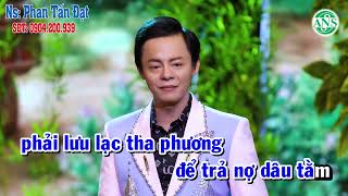 Karaoke Tân Cổ Từ Lời Ru Của Má  Phan Tấn Đạt  nhacsongletuan39 [upl. by Ainehs]