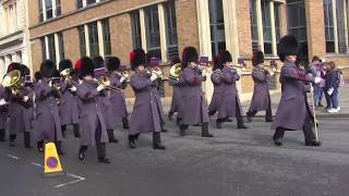 Band of the Coldstream Guards Windsor Changing the Guard Scots Guards March 6 2018 Extended [upl. by Irik]