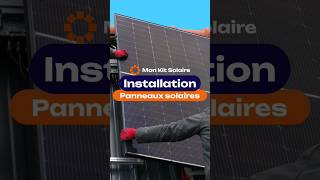 Installation de panneaux solaires  panneauxsolaires installation autoconsommation kitsolaire [upl. by Louth609]