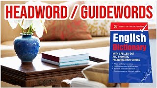 Unit 1 Headword Guidewords । Link English । Part 3 । Class 11 । zealsubedi [upl. by Arukas]