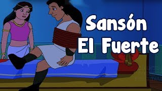 Sansón El Fuerte  Samson The Strong  Historias Infantiles  Historias De Navidad 2019 [upl. by Rozella]