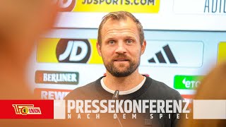 quotMachen verdient zwei Torequot  Pressekonferenz  1 FC Union Berlin [upl. by Starinsky30]