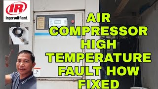 PART 2 INGERSOLL RAND AIR COMPRESSOR  high temperature problem [upl. by Jerrold]