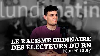 « Les gardescôtes de l’ordre racial » ou le racisme ordinaire des électeurs du RN  Félicien Faury [upl. by Naitsirhc]