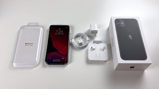 iPhone 11 Unboxing Black [upl. by Knute]