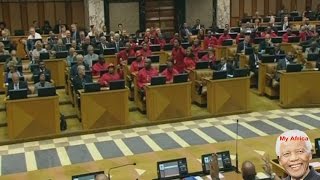 EFF Mbuyiseni Ndlozi vs Speaker Baleka Mbete [upl. by Ruamaj202]