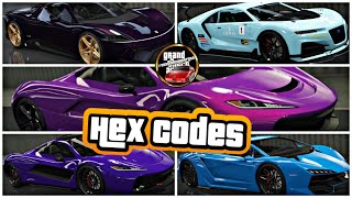 31 Modded Crew Colours WITH Hex Codes NEW [upl. by Ecirum121]