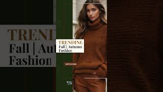 Things We Wear  Knitwear Galore fallfashiontrends autumnfashion knitweardesign wtwp whattowear [upl. by Aicul602]