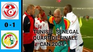 مباراة الضباب تونس السينيغال ربع نهائي كأس افريقيا للأمم 2004 TUNISIE SENEGAL QUART DE FINALE CAN [upl. by Pietra]