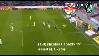 RB SALZBURG vs RIED 20 🔴 GOAL amp HIGHLIGHTS🔴 Red Bull Salzburg 2 SV Ried 0  Nicolás Capaldo GOAL [upl. by Emalia]