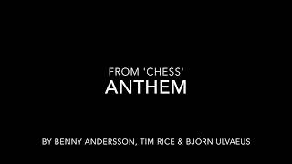 Anthem  Chess  piano track [upl. by Cattan]