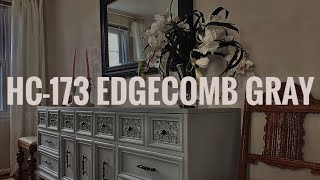 MY FAVORITE NEUTRAL COLOR FOR WALLS  BENJAMIN MOORE EDGECOMB GRAY [upl. by Letizia]