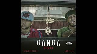 GanGa Remix  Bryant Myers ft Anuel AA Instrumental Studio [upl. by Adnalue962]