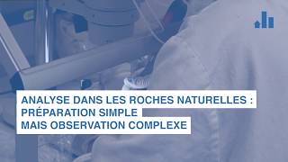 Analyse amiante dans les roches naturelles  préparation et observation [upl. by Masha]