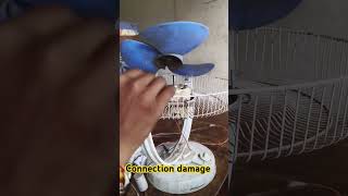 Table fan connection jode shorts shortvideo youtube lovanshielectrical tablefanconnection [upl. by Adnuhser]