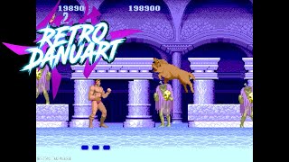 ALTERED BEAST Sega  Mega Drive  1988 [upl. by Adlihtam]