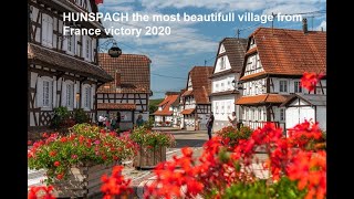 Walking StreetDiscover HUNSPACH voted the most beautiful village in France in 2020Near Strasbourg [upl. by Toth]