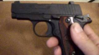 Sig P238 Straight Talk Review [upl. by Engeddi]