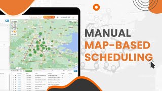 Manual mapbased route scheduling for logistics [upl. by Annol]