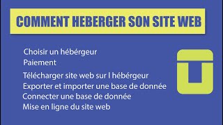 Base de donnée et hébergement du site web  part 4 [upl. by Shiekh]