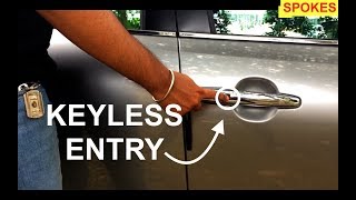 Keyless Entry Explained in 2 minutes  Feat Maruti Suzuki Baleno [upl. by Maiah271]