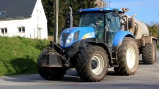 CUMA  Epandage de lisier  New Holland amp Pichon  2014 [upl. by Esirahs]