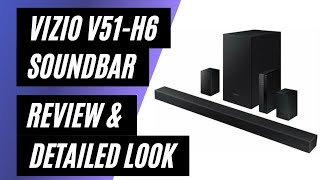 VIZIO VSeries 51 Home Theater Sound Bar V51H6  Review amp Detailed Look [upl. by Annatnas]