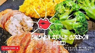 Flavorful Chicken Style Cordon Bleu Recipe cordonbleu [upl. by Antoni]