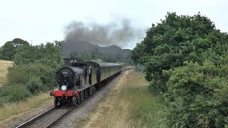 Swanage Railway Blue Timetable with LSWR T9 no30120 010718 [upl. by Eanil]