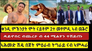 ፖሊስ ዉቕሮ ምኽንያት ሞት 2ተ መፃምዲ ኣፃስዩ፣ዳይኖሰር ብ 44 ሚልየን ተሸይጡ tdf targetmedia [upl. by Kraska329]