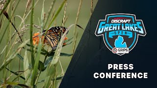 Press Conference  2023 Discrafts Great Lakes Open [upl. by Selemas]