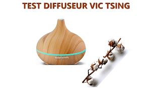 TEST1 DIFFUSEUR DHUILE ESSENTIELLE VIC TSING [upl. by Benedict150]