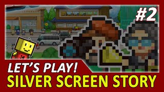 Lets Play Kairosoft Silver Screen Story 2  Build Park amp Achieve Studio Rank 1 [upl. by Iridissa]