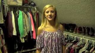 Paige Hylands Closet Tour [upl. by Itida426]