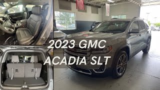 NEW 2023 GMC Acadia SLT [upl. by Irrac5]