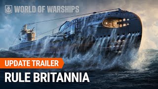 British Submarines in World of Warships  Cinematic Gameplay Trailer [upl. by Nilcaj809]