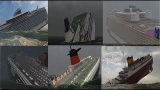 All My Ships Sinks Just Like Titanic  Compilation [upl. by Atsirhc948]