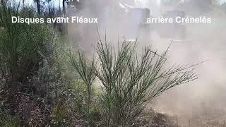 Covercrop forestier SLFP MénardDarriet NonStop CCNSW en travaux dentretien [upl. by Aenil]