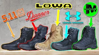 What’s inside Top 5 tactical boots Pt 1 [upl. by Ocir]