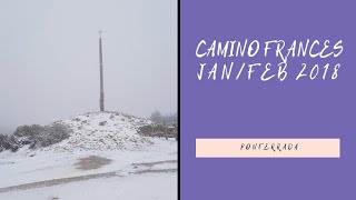 Camino Frances Winter 2018 ¦ Foncebadon  Ponferrada ¦¦ SimiiLila [upl. by Eigroeg]