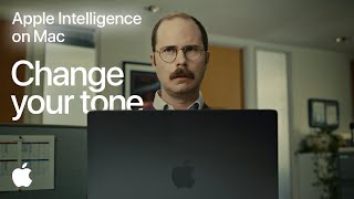 Apple Intelligence  Change your tone  MacBook Pro [upl. by Pudendas]