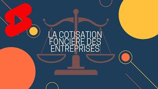 👩🏽‍💼Cotisation foncière des entreprises en microentreprise shorts [upl. by Eldora]