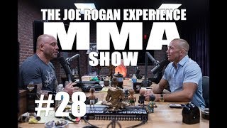 JRE MMA Show 28 with Georges StPierre [upl. by Eriha641]