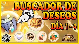 ⛔️Buscador de Deseos Días 1  4 Febrero 2024 AFK Arena Wish Finder [upl. by Sadonia]